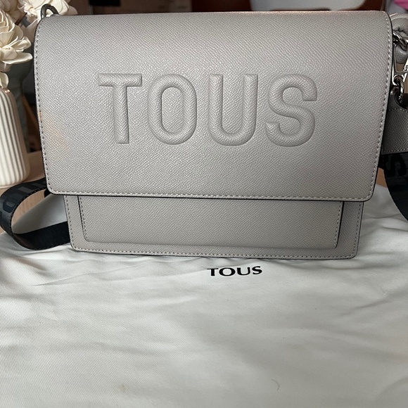 TOUS Gray Handbag & Crossbody – Lightly Used – Excellent Condition - Picture 1 of 4
